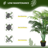 125cm Artificial Palm Tree – 18 Leaves
