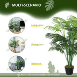 125cm Artificial Palm Tree – 18 Leaves