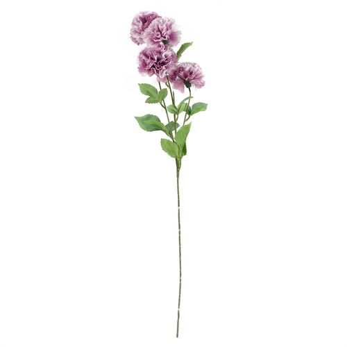 70cm Pink Carnation Display with Glass Vase