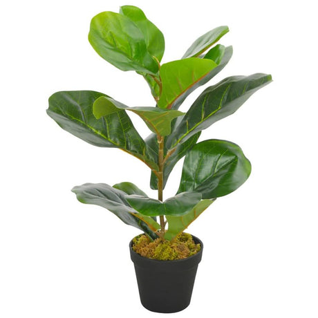Artificial Fiddle Leaf Plant with Pot