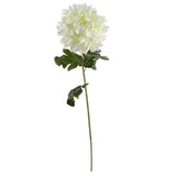 55cm Artificial Chrysanthemum Glass Retro Vase Arrangement