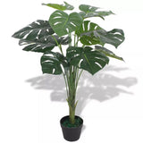 Artificial Monstera Plant with Pot