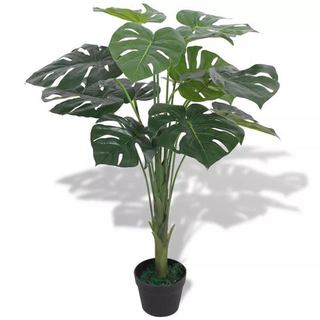 Artificial Monstera Plant with Pot