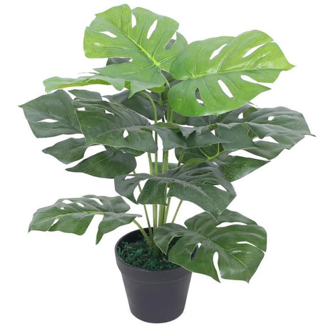 Artificial Monstera Plant with Pot