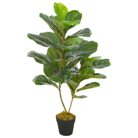 Artificial Fiddle Leaf Plant with Pot