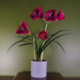 Artificial Amaryllis Flowering Plant – Pink