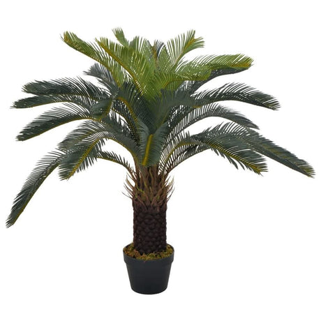 Artificial Cycas Palm Plant with Pot – 90cm