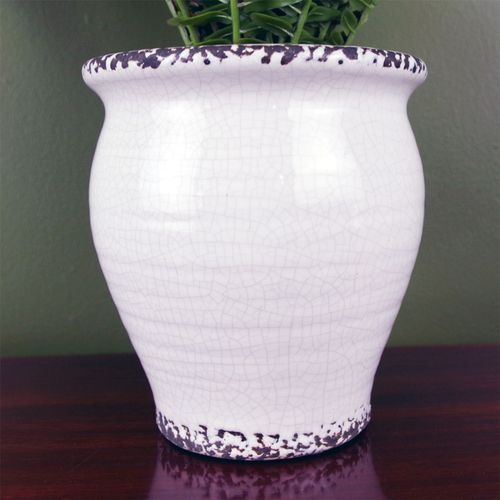 40cm Artificial Bushy Fern in Decorative Planter