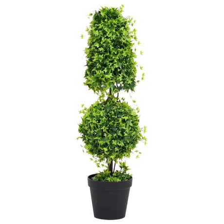 Artificial Boxwood Plant with Pot – Ball Shaped