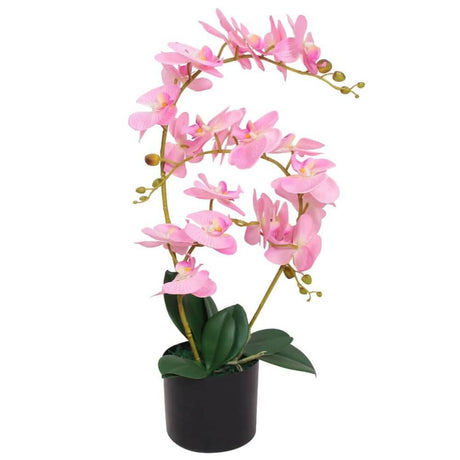 Artificial Orchid Plant with Pot